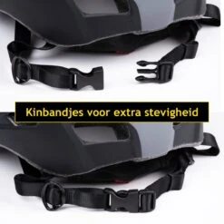 Dunlop Fietshelm - Verstelbaar Van 58 Tot 61 CM - Maat L - Met LED-Verlichting - 3 Lichtmodus - Zwart -Fietsenwinkel 1200x1200 27