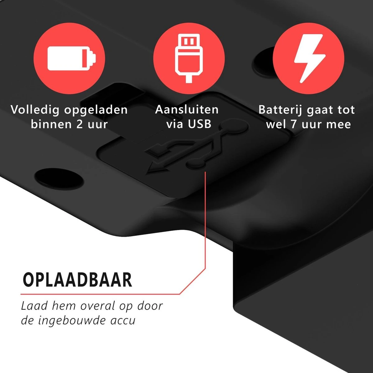 Trustic EVO | Fietsverlichting | Oplaadbaar | Fietslamp | Verschillende Standen | Licht Sensor | Waterbestendig | Set 4 Trustic EVO | Fietsverlichting | Oplaadbaar | Fietslamp | Verschillende Standen | Licht Sensor | Waterbestendig | Set - Afbeelding 4