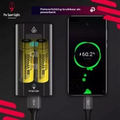 Fietslamp 1200 Lumen Fietsverlichting Pro Sport Lights Performance - Koplamp USB Oplaadbaar - Voorlicht Fietsverlichting -Fietsenwinkel 1200x1200 357