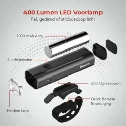LifeGoods LED Fietsverlichting Set - Voorlicht En Achterlicht - USB Oplaadbaar - Zwart 17 LifeGoods LED Fietsverlichting Set - Voorlicht En Achterlicht - USB Oplaadbaar - Zwart -Fietsenwinkel 1200x1200 381