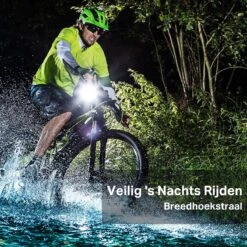 Transnect® – Fietsverlichting LED Set - Fietslampjes Voor En Achter Licht - 4 Lichtstanden – USB Oplaadbaar - Draagbaar – Waterdicht -Fietsenwinkel 1200x1200 477