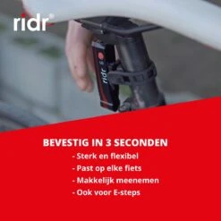 RIDR Achterlicht Fiets - USB Oplaadbaar LED - Fietsverlichting Met Laser - Waterdicht -Fietsenwinkel 1200x1200 480
