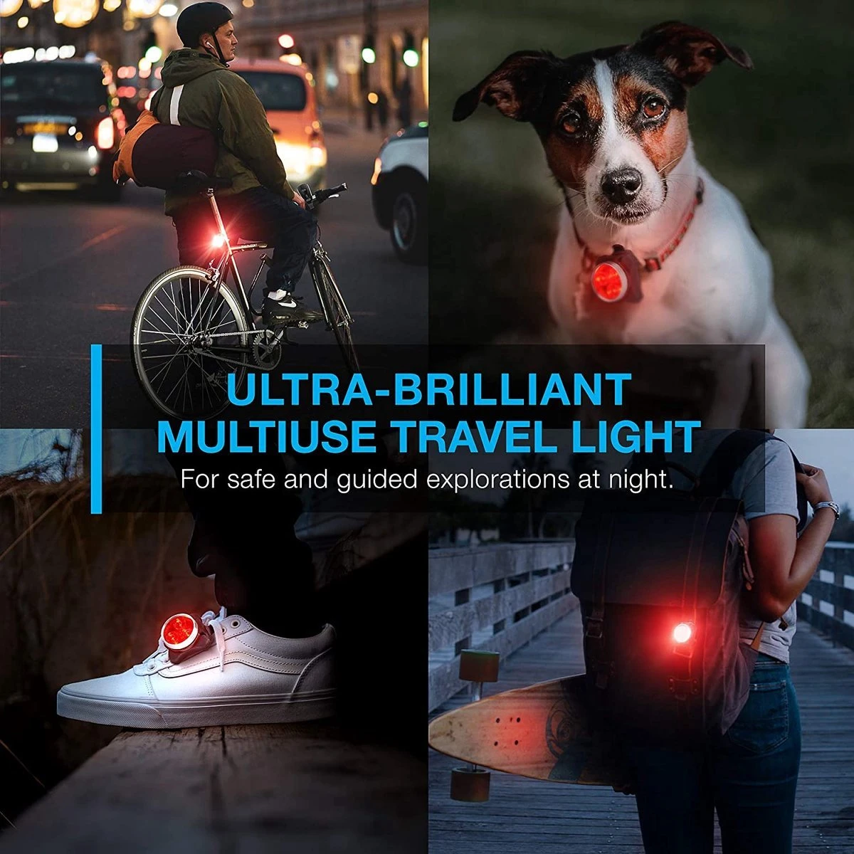 BOTC Fietsverlichting USB Oplaadbaar - Oplaadbare USB Led Fietslamp - Voorlicht & Achterlicht - Waterdicht 4 BOTC Fietsverlichting USB Oplaadbaar - Oplaadbare USB Led Fietslamp - Voorlicht & Achterlicht - Waterdicht - Afbeelding 4