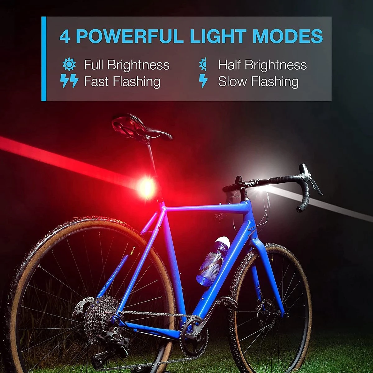 BOTC Fietsverlichting USB Oplaadbaar - Oplaadbare USB Led Fietslamp - Voorlicht & Achterlicht - Waterdicht 7 BOTC Fietsverlichting USB Oplaadbaar - Oplaadbare USB Led Fietslamp - Voorlicht & Achterlicht - Waterdicht - Afbeelding 7