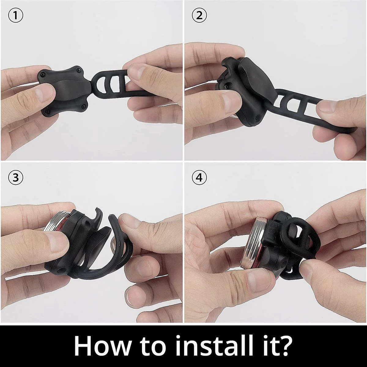 BOTC Fietsverlichting USB Oplaadbaar - Oplaadbare USB Led Fietslamp - Voorlicht & Achterlicht - Waterdicht 11 BOTC Fietsverlichting USB Oplaadbaar - Oplaadbare USB Led Fietslamp - Voorlicht & Achterlicht - Waterdicht - Afbeelding 11