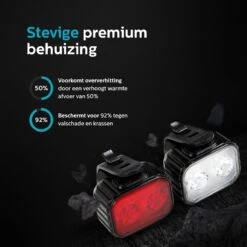 Inlustro Fietslamp Set - Voorlicht / Achterlicht - LED Fietslampjes Rood En Wit - Fietslicht Koplamp - Waterdicht - USB Oplaadbaar 15 Inlustro Fietslamp Set - Voorlicht / Achterlicht - LED Fietslampjes Rood En Wit - Fietslicht Koplamp - Waterdicht - USB Oplaadbaar -Fietsenwinkel 1200x1200 518