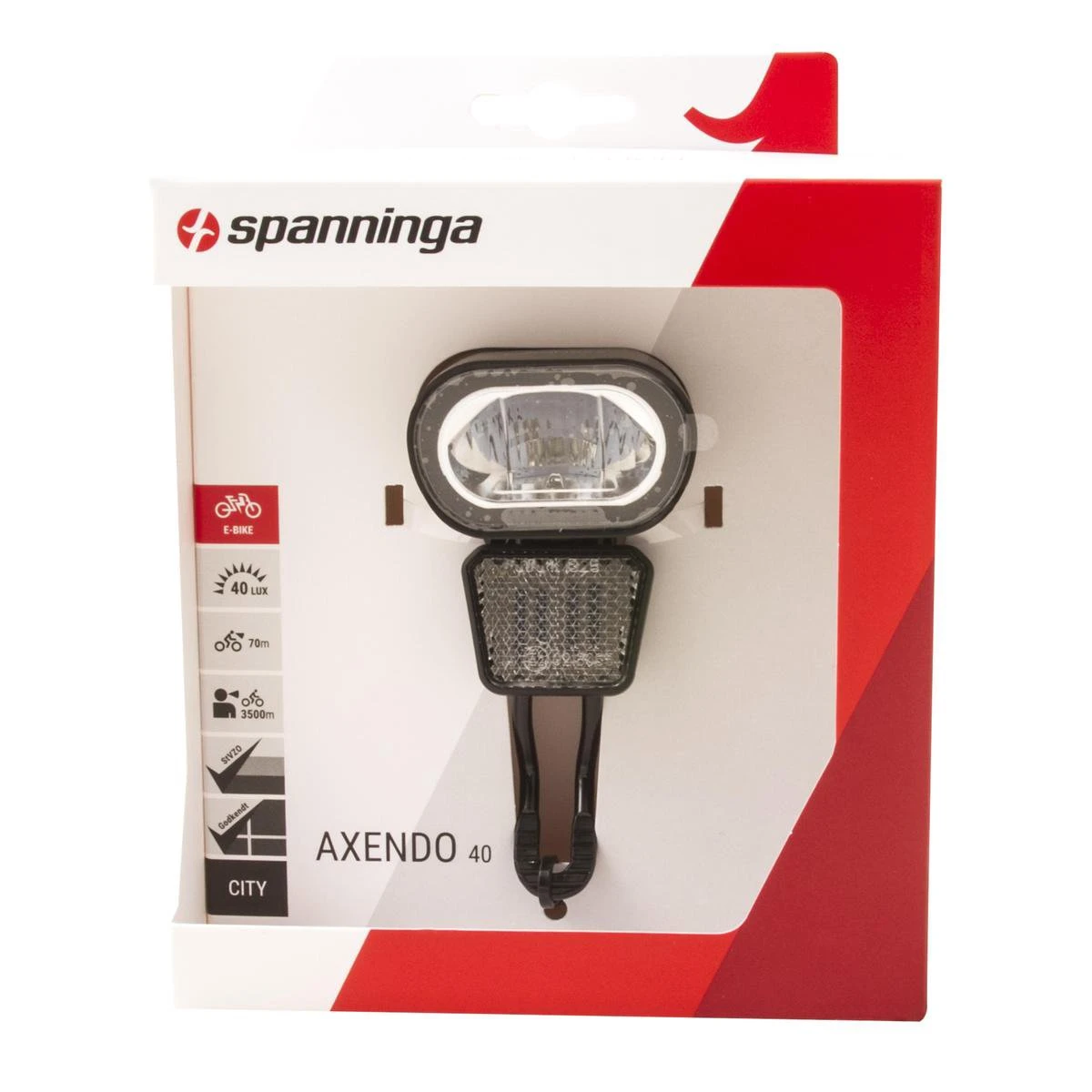 Spanninga Koplamp Axendo 40 Xe Led Zwart 7 Spanninga Koplamp Axendo 40 Xe Led Zwart - Afbeelding 7