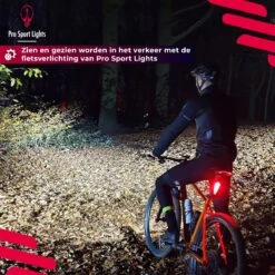 1200 Lumen & 100 Lumen Pro Sport Lights Fietsverlichtingsset - LED Fietslampen USB Oplaadbaar -Fietsenwinkel 1200x1200 569