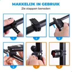 Seidon™ - Fietslamp - Fietsverlichting - Fietslampjes - Fiets Snelheidsmeter - LED Display - Klok - Fietsbel -Fietsenwinkel 1200x1200 589