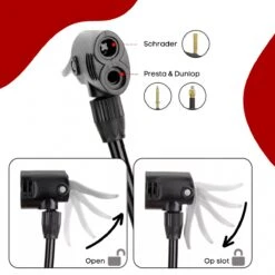 RYER Fietspomp Pro - Drukmeter - Inclusief Banden Reparatieset -Fietsenwinkel 1200x1200 623