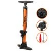 Strex Fietspomp - Drukmeter - 11 Bar – Bal Pomp - Oranje