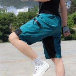 Merkloos Mountainbike Broek - MTB Broek - Short - Blauw - Fietsbroek & Onderbroek Met Zeem - Maat XL -Fietsenwinkel 1200x1200 65