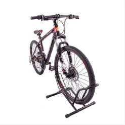 Merkloos Decopatent® Fietsenrek Voor Of Achterwiel - Fietsen Rek Racefiets, Mountainbike, Mtb Etc - Fietshouder - Achterwiel Standaard / Voorwiel Standaard - Bike Stand - Fietsstandaard Fietsen - Zwart -Fietsenwinkel 1200x1200 679