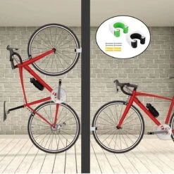 Racefiets Ophangsysteem - Fietshaak Muurbevestiging - Fiets Ophangbeugel - Bike Muurbeugel Fiets - Fietsenrek - Fietsbeugel -Fietsenwinkel 1200x1200 691