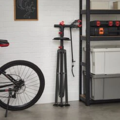 ACAZA Fiets Bevestigingsstandaard Met Snelsluiting, Gereedschapshouder En Stuurhouder, Lichte En Draagbare Reparatie Standaard Voor Fietsen, Zwart Statief -Fietsenwinkel 1200x1200 699