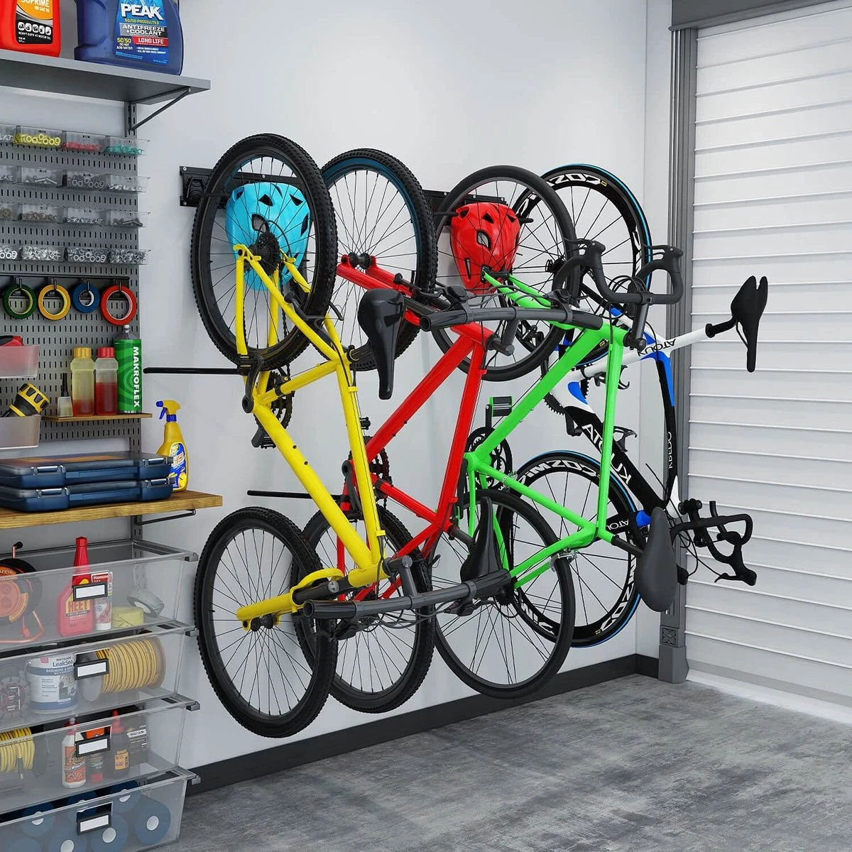 SODEAL Fiets Ophangsysteem - Fietshaak - Fiets Ophangbeugel - Muurbeugel Fiets - Fietsenrek - Fietsbeugel 6 SODEAL Fiets Ophangsysteem - Fietshaak - Fiets Ophangbeugel - Muurbeugel Fiets - Fietsenrek - Fietsbeugel - Afbeelding 6