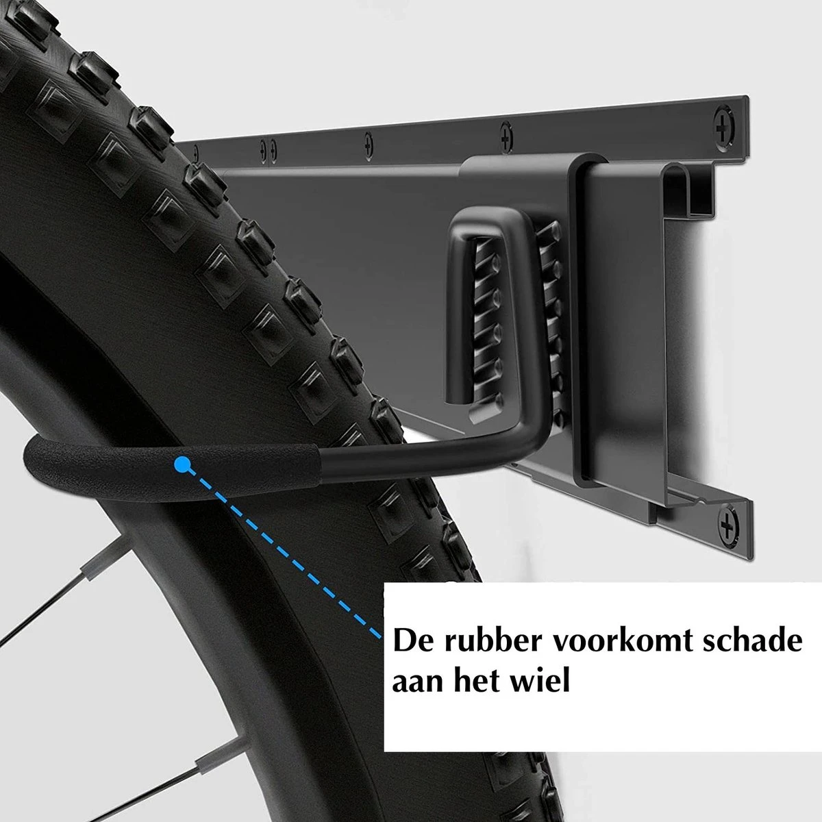 SODEAL Fiets Ophangsysteem - Fietshaak - Fiets Ophangbeugel - Muurbeugel Fiets - Fietsenrek - Fietsbeugel 11 SODEAL Fiets Ophangsysteem - Fietshaak - Fiets Ophangbeugel - Muurbeugel Fiets - Fietsenrek - Fietsbeugel - Afbeelding 11