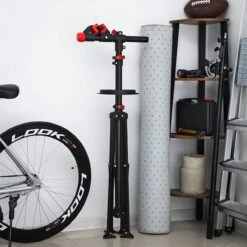 Merkloos Decopatent® Sterke Montagestandaard Fiets - 360° Draaibaar - Verstelbaar + Gereedschapsbakje - Fiets Montage Reparatie Standaard -Fietsenwinkel 1200x1200 736