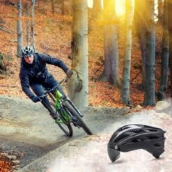 Rebela | Fietshelm | Helm | Hoofdbescherming | Sport Lights Matt Zwart- Wit | Heren-Dames | Medium 54/62cm -Fietsenwinkel 1200x1200 77