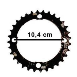 Kettingblad 32T Shimano Deore FC-M480 - Zwart 19 Kettingblad 32T Shimano Deore FC-M480 - Zwart -Fietsenwinkel 1200x1200 813