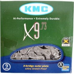 Ketting 9 Speed KMC X9 114 Schakels - Grijs 11 Ketting 9 Speed KMC X9 114 Schakels - Grijs -Fietsenwinkel 1200x1200 847