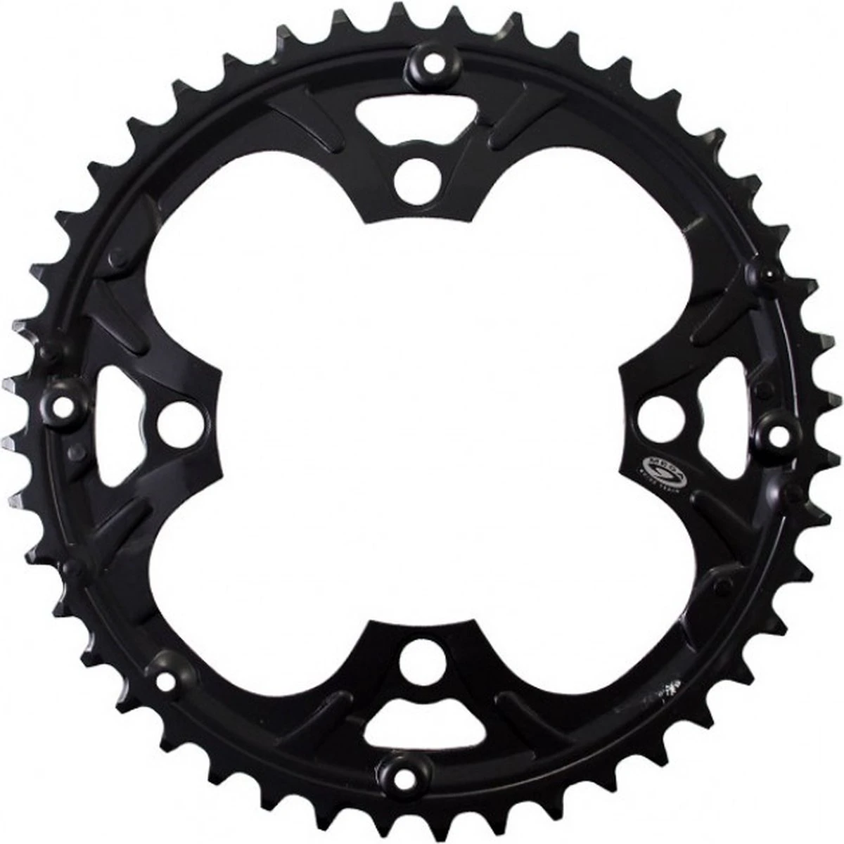 Kettingblad 44T Shimano Deore FC-M480 - Zwart 8 Kettingblad 44T Shimano Deore FC-M480 - Zwart - Afbeelding 8