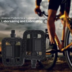 Fietspedalen - Anti Slip - Trappers Voor Fiets Met Reflector - 1.4 Mm Schroefdraad Zwart 14 Fietspedalen - Anti Slip - Trappers Voor Fiets Met Reflector - 1.4 Mm Schroefdraad Zwart -Fietsenwinkel 1200x1200 899