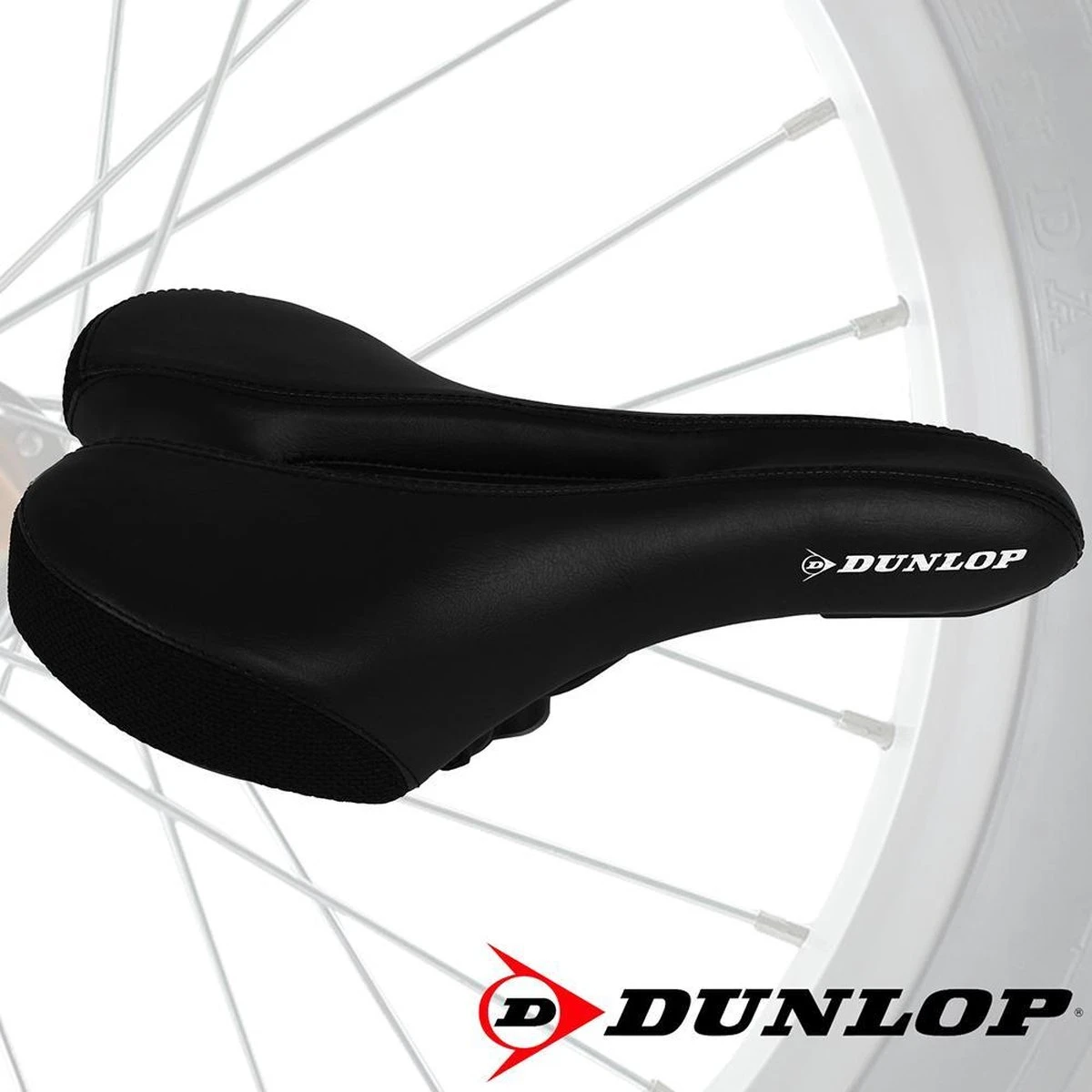 Dunlop Racefiets Zadel - Fietszadel - Unisex Dames / Heren - Extra Comfortabel - Ventilered Met Stuituitsparing - Fiets Zadel - Fietszadel - Comfort Fietszadel - Gel Zadel - Met Gel Voor Extra Comfort - 1 Dunlop Racefiets Zadel - Fietszadel - Unisex Dames / Heren - Extra Comfortabel - Ventilered Met Stuituitsparing - Fiets Zadel - Fietszadel - Comfort Fietszadel - Gel Zadel - Met Gel Voor Extra Comfort -