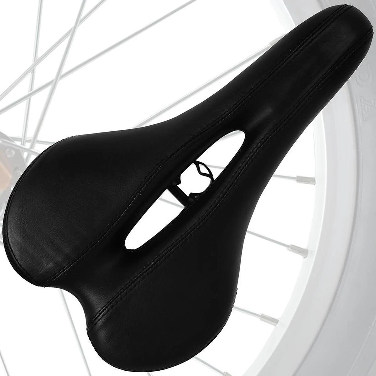 Dunlop Racefiets Zadel - Fietszadel - Unisex Dames / Heren - Extra Comfortabel - Ventilered Met Stuituitsparing - Fiets Zadel - Fietszadel - Comfort Fietszadel - Gel Zadel - Met Gel Voor Extra Comfort - 5 Dunlop Racefiets Zadel - Fietszadel - Unisex Dames / Heren - Extra Comfortabel - Ventilered Met Stuituitsparing - Fiets Zadel - Fietszadel - Comfort Fietszadel - Gel Zadel - Met Gel Voor Extra Comfort - - Afbeelding 5