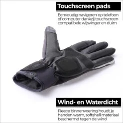 BBB Cycling ColdShield Fietshandschoenen Winter - Fiets Handschoenen Touchscreen - 0-10 ℃ - Winddicht - Zwart - Maat L -Fietsenwinkel 1200x1200 96