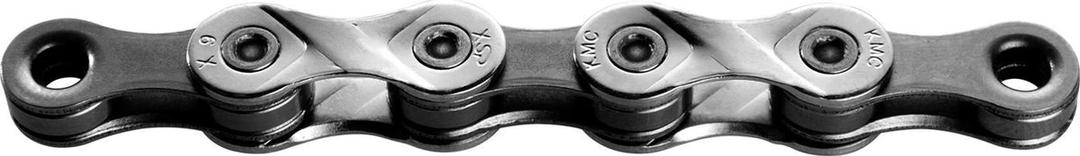 Ketting KMC X9 - 9 Speed - 114 Schakels - Zilver 7 Ketting KMC X9 - 9 Speed - 114 Schakels - Zilver - Afbeelding 7