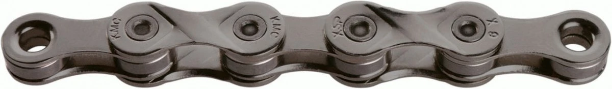 Ketting 9 Speed KMC X9 114 Schakels - Grijs 3 Ketting 9 Speed KMC X9 114 Schakels - Grijs - Afbeelding 3