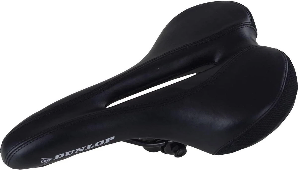 Dunlop Racefiets Zadel - Fietszadel - Unisex Dames / Heren - Extra Comfortabel - Ventilered Met Stuituitsparing - Fiets Zadel - Fietszadel - Comfort Fietszadel - Gel Zadel - Met Gel Voor Extra Comfort - 2 Dunlop Racefiets Zadel - Fietszadel - Unisex Dames / Heren - Extra Comfortabel - Ventilered Met Stuituitsparing - Fiets Zadel - Fietszadel - Comfort Fietszadel - Gel Zadel - Met Gel Voor Extra Comfort - - Afbeelding 2