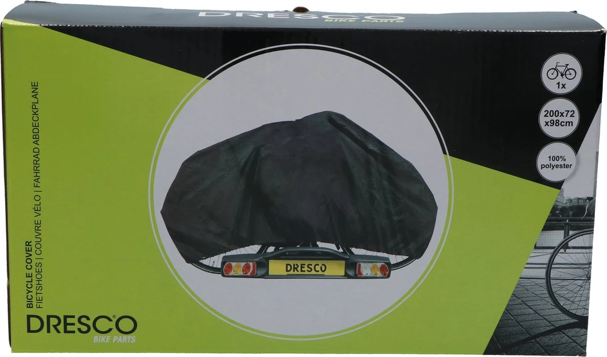 Dresco Fietshoes Voor 1 Fiets | Waterdicht | 200x72x98cm | Voor Fietsendrager En Stalling 10 Dresco Fietshoes Voor 1 Fiets | Waterdicht | 200x72x98cm | Voor Fietsendrager En Stalling - Afbeelding 10
