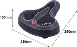 Fietszadel Fosaddle, Luxe, Breed, Comfortabel, Universeel En Waterdicht By PS -Fietsenwinkel 1200x736 2