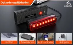 BikePro LED Fietsverlichting Set - Voorlicht En Achterlicht - USB Oplaadbaar - Fietslamp - Koplamp Fiets - Fietslampjes - Fietslichten -Fietsenwinkel 1200x741 1