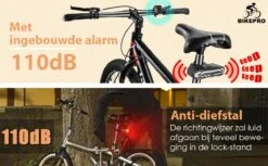 BikePro Fiets Achterlicht 2.0 Met Alarm En Richtingaanwijzer - IP54 Waterdicht - USB Oplaadbaar -Fietsenwinkel 1200x742 1