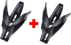 2x Bidonhouder Custom Race Drinkbus Houder Compatibel Tacx Elite Carbon Look - Universeel