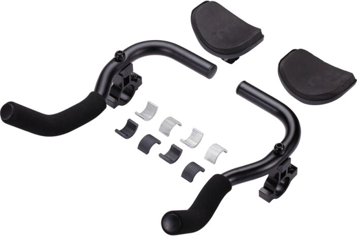 BBB Cycling AeroComfort Ligstuur - Verstelbaar - Aluminium - Opzetstuur Met Armsteun - Zwart - 22.2-31.8mm - BHB-59 5 BBB Cycling AeroComfort Ligstuur - Verstelbaar - Aluminium - Opzetstuur Met Armsteun - Zwart - 22.2-31.8mm - BHB-59 - Afbeelding 5