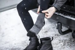 Rogelli Wintersok Merino Wool 2-pack - Grijs & Zwart - Maat 44-47 -Fietsenwinkel 1200x800 15