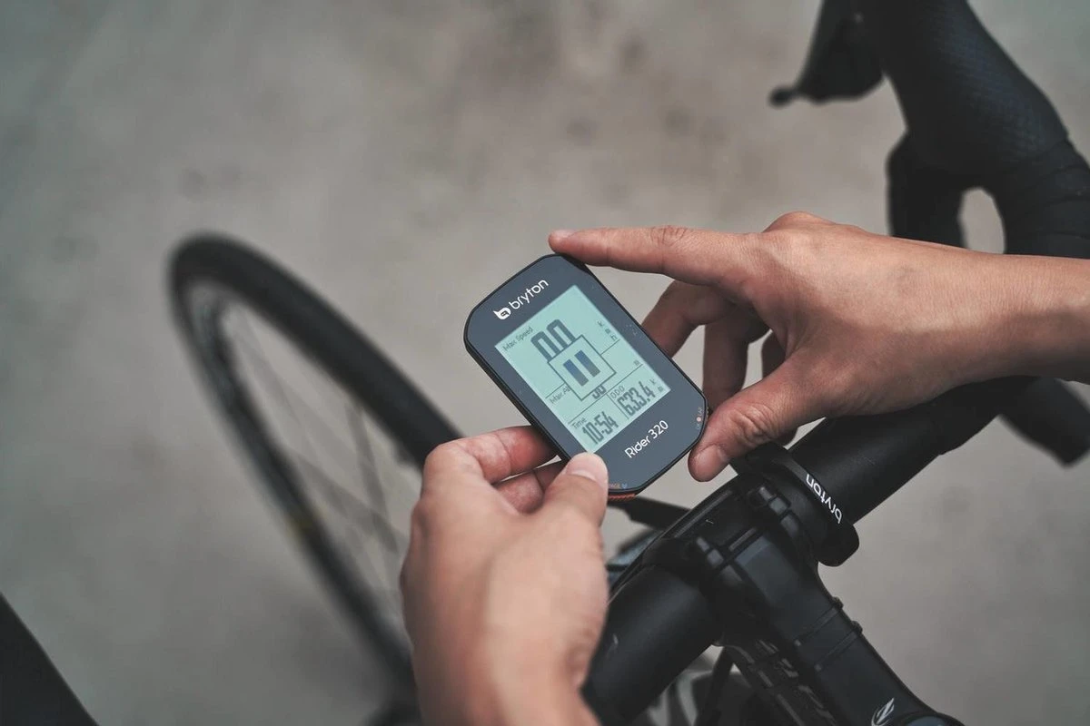 Bryton Rider 320 E / Basis Fietscomputer - 320 E / Basis 5 Bryton Rider 320 E / Basis Fietscomputer - 320 E / Basis - Afbeelding 5