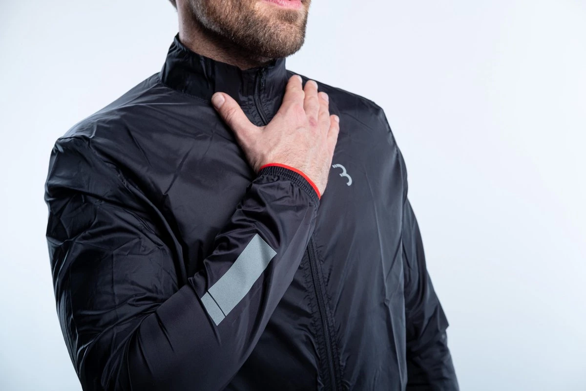 BBB Cycling BaseShield Regenjas Fiets - Wielren Fietsjack - Regenjack - Wind- En Waterdicht - Zwart - Maat L 2 BBB Cycling BaseShield Regenjas Fiets - Wielren Fietsjack - Regenjack - Wind- En Waterdicht - Zwart - Maat L - Afbeelding 2