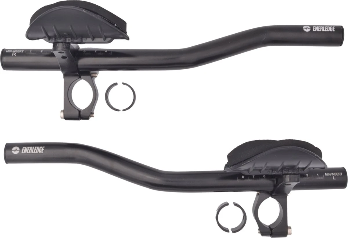 Enerledge Tijdritstuur Alu Ø31,8mm - Adapter Voor Ø25,4mm - Aero - Triathlon Stuur - Opzetstuur - Wielrennen - Racefiets 1 Enerledge Tijdritstuur Alu Ø31,8mm - Adapter Voor Ø25,4mm - Aero - Triathlon Stuur - Opzetstuur - Wielrennen - Racefiets