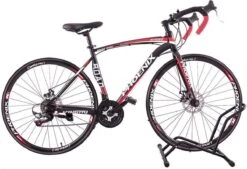 Merkloos Decopatent® Fietsenrek Voor Of Achterwiel - Fietsen Rek Racefiets, Mountainbike, Mtb Etc - Fietshouder - Achterwiel Standaard / Voorwiel Standaard - Bike Stand - Fietsstandaard Fietsen - Zwart -Fietsenwinkel 1200x823 2