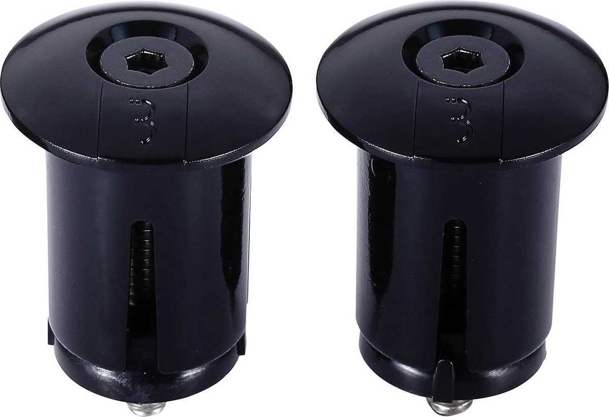 BBB BHT-96 ScrewOn Stuurdoppen - Opschroefbaar - Per Paar - Zwart 1 BBB BHT-96 ScrewOn Stuurdoppen - Opschroefbaar - Per Paar - Zwart