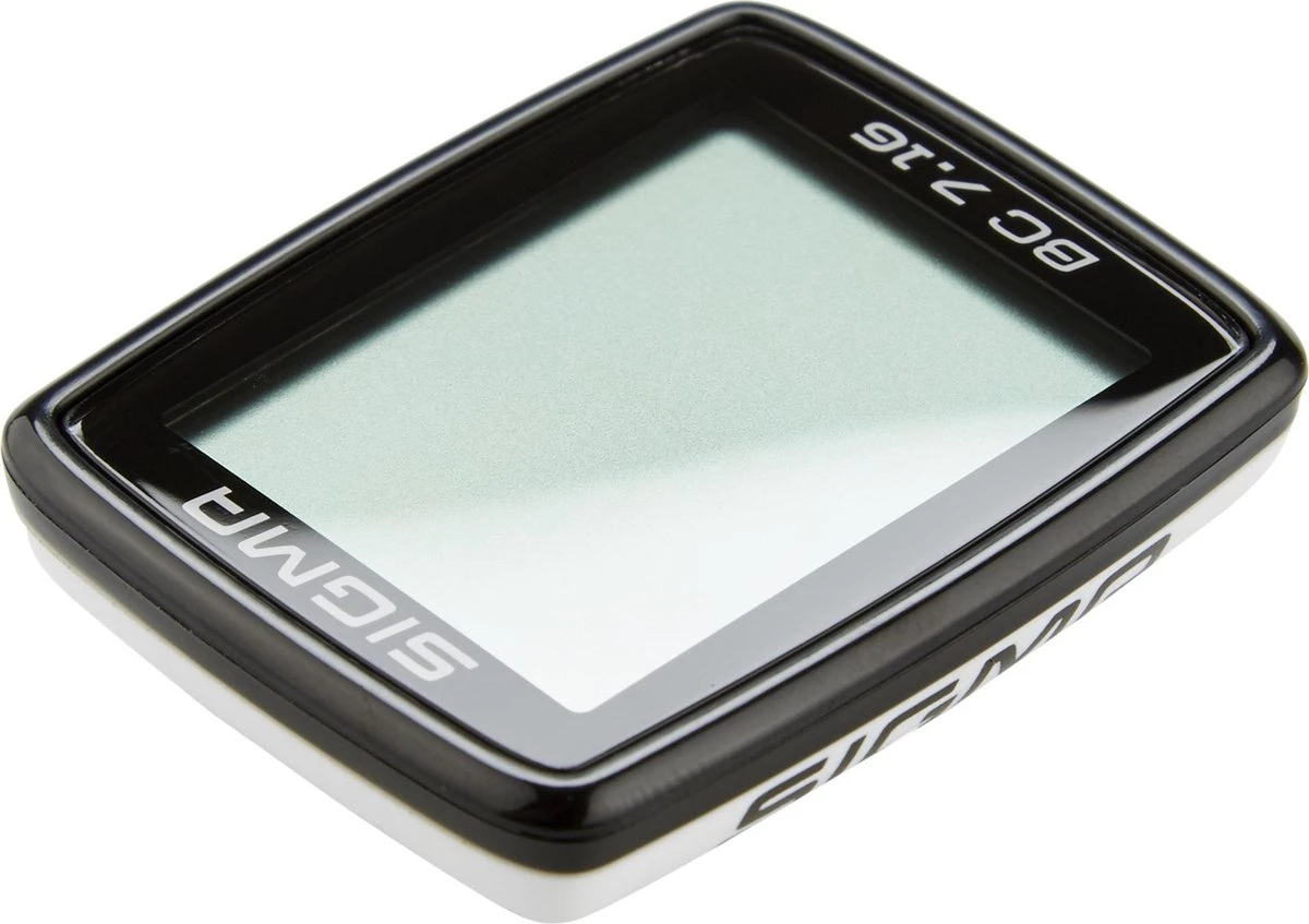 Sigma Fietscomputer BC 7.16 - Zwart 5 Sigma Fietscomputer BC 7.16 - Zwart - Afbeelding 5