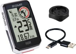 SIGMA SPORT GPS Fietscomputer Sigma ROX 2.0 GPS Met Standaard Stuurhouder - Wit -Fietsenwinkel 1200x865 3