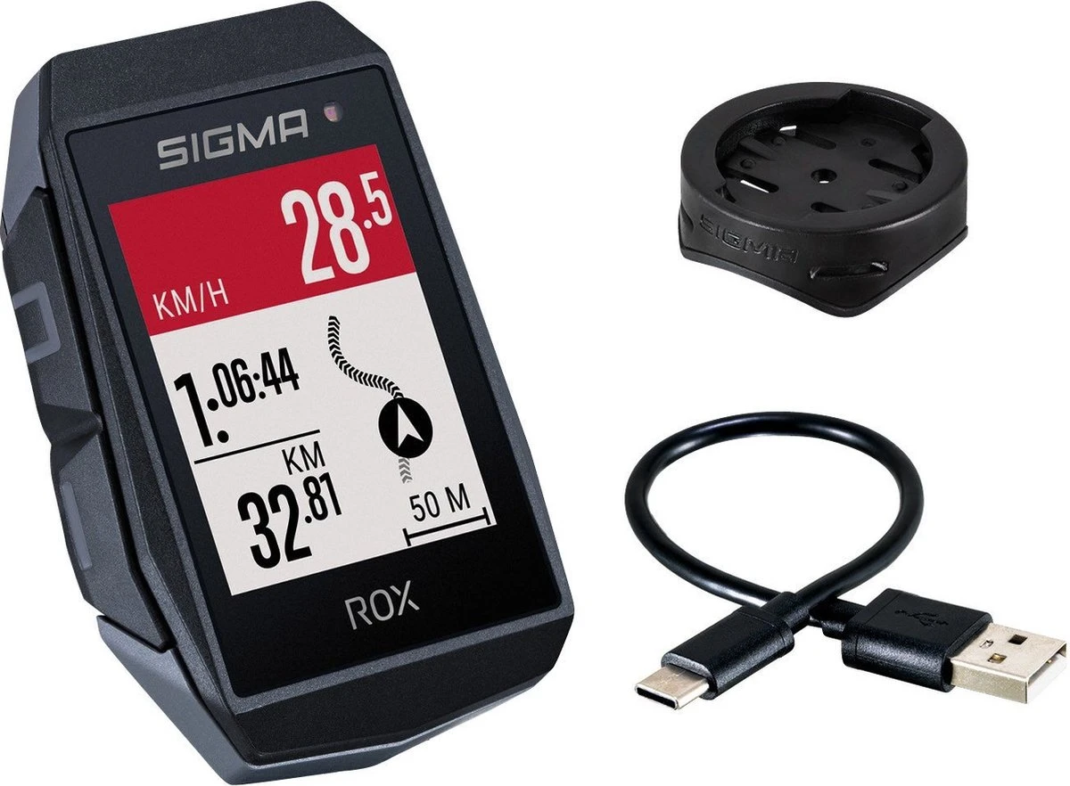 SIGMA SPORT ROX 11.1 EVO GPS Fietscomputer Incl. Stuurhouder, Zwart 3 SIGMA SPORT ROX 11.1 EVO GPS Fietscomputer Incl. Stuurhouder, Zwart - Afbeelding 3