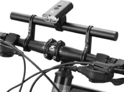 DrPhone EF1 – Verlengstuk Voor Fietsstuur – 30 CM Lang – Uitbreiding Frame – Gemakkelijk Te Installeren - Zwart -Fietsenwinkel 1200x896 1