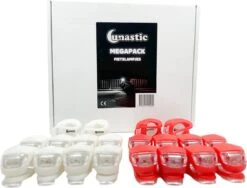 Fietslampjes LED 10 Sets (10 X Wit & 10 X Rood) Inclusief Batterijen - Lunastic Set Van 20 Lampjes -Fietsenwinkel 1200x913 2